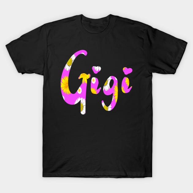 Gigi personalized custom name gifts for Gigi T-Shirt by Artonmytee